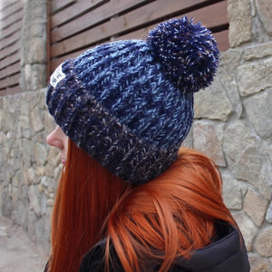 Woolen Winter Knitted Beanie - UrbClo