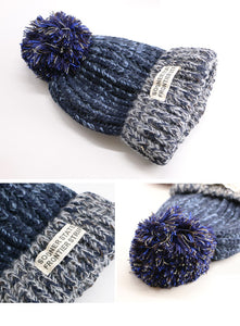 Woolen Winter Knitted Beanie - UrbClo