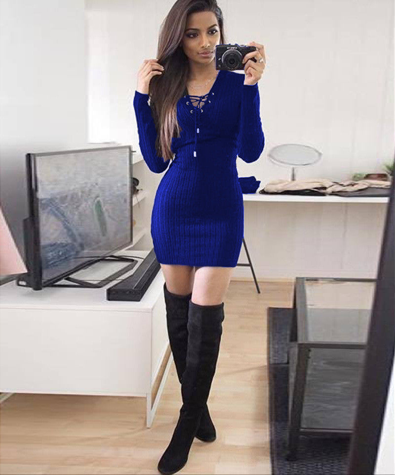 Knitted BodyCon Sweater Dress Knitted BodyCon Sweater Dress