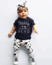 Load image into Gallery viewer, Daddy Is My Hero Outfit - UrbClo