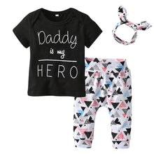 Load image into Gallery viewer, Daddy Is My Hero Outfit - UrbClo