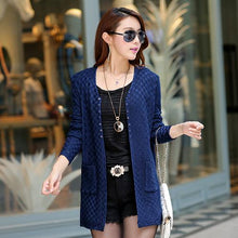 Load image into Gallery viewer, Summer Knitted Cardigan with Pockets - UrbClo