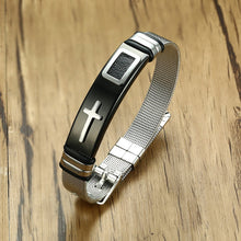 Load image into Gallery viewer, Christian Cross Bracelet - UrbClo