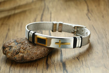 Load image into Gallery viewer, Christian Cross Bracelet - UrbClo