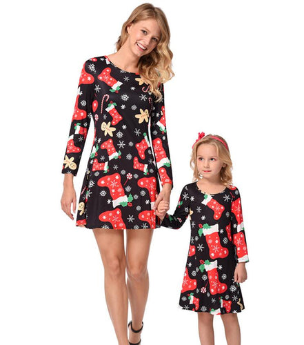 Mommy & Me Christmas Dress - UrbClo