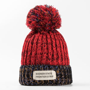 Woolen Winter Knitted Beanie - UrbClo