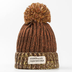 Woolen Winter Knitted Beanie - UrbClo