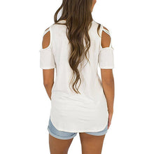 Load image into Gallery viewer, Strappy Cold Shoulder Top - Urbclo | UrbClo.com