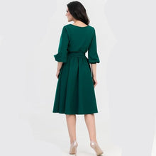 Load image into Gallery viewer, Vintage Pocket Sashes Dress - UrbClo